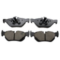 Set of 4 Rear Disc Brake Pads for BMW 128i 323i 325i 328i xDrive X1 (2008–2015) - Akebono Euro EUR1267