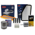Tune Up Kit with 4 NGK Spark Plugs & Boots for Mazda Tribute (2008)
