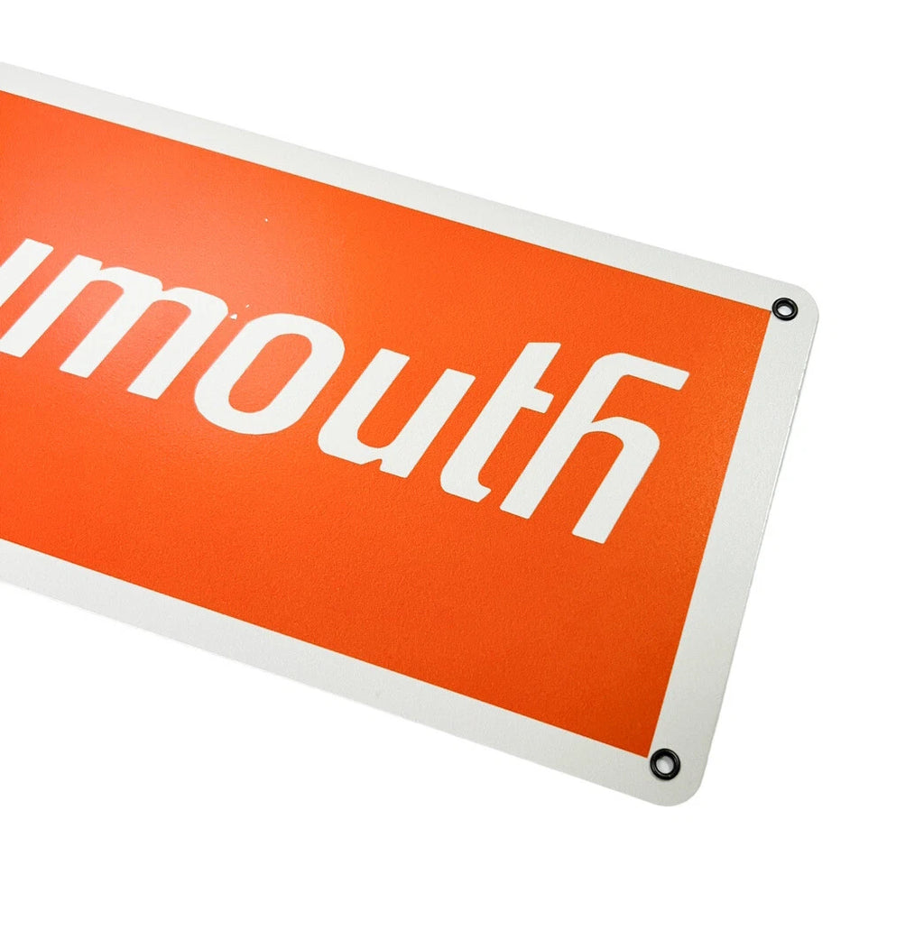Vintage Style Metal Sign for Plymouth Automobiles Orange (1949–1970)