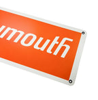 Vintage Style Metal Sign for Plymouth Automobiles Orange (1949–1970)