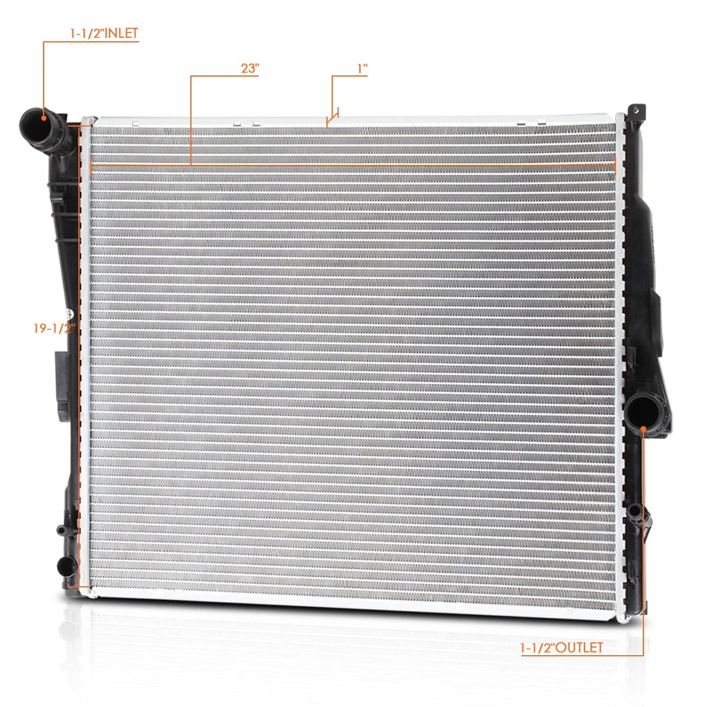 OE Style Aluminum Core Radiator for BMW X3 3.0L (2007–2010) DPI-13277
