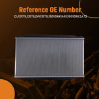 Radiator for Acura TL 3.5L/3.7L (2009–2014) CU13179 Plastic Tank
