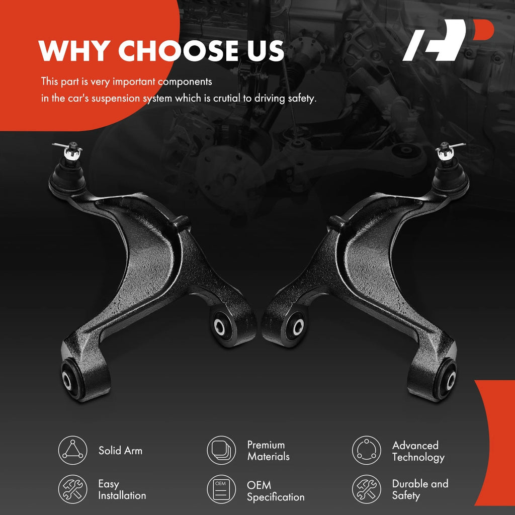 2X Rear Upper Control Arm with Ball Joint for Kia Sorento (2011-2013)