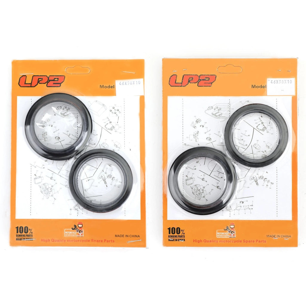 Fork Oil Dust Seal Kit for Kawasaki (92049-1495, 92049-1508, 92049-0002, 92093-1473)