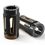 Aluminum Fork Boot Slider Cover for Harley Road King Police FLHP (2014–2024)