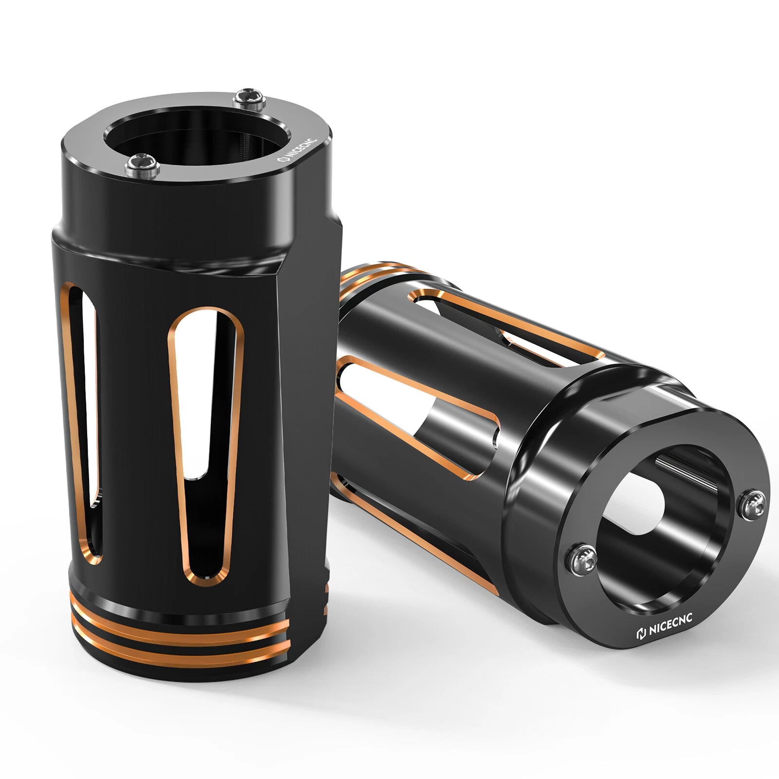 Aluminum Fork Boot Slider Cover for Harley Road King Police FLHP (2014–2024)