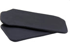 Sunvisor Leather Synthetic Covers for Camaro Firebird (1993–2002) Gray Stitch