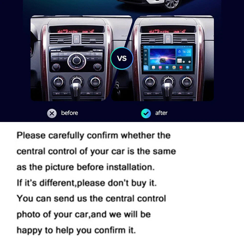 9'' Android 10.0 Car Radio GPS Navigation Stereo for Mazda CX-9 (2007-2015)