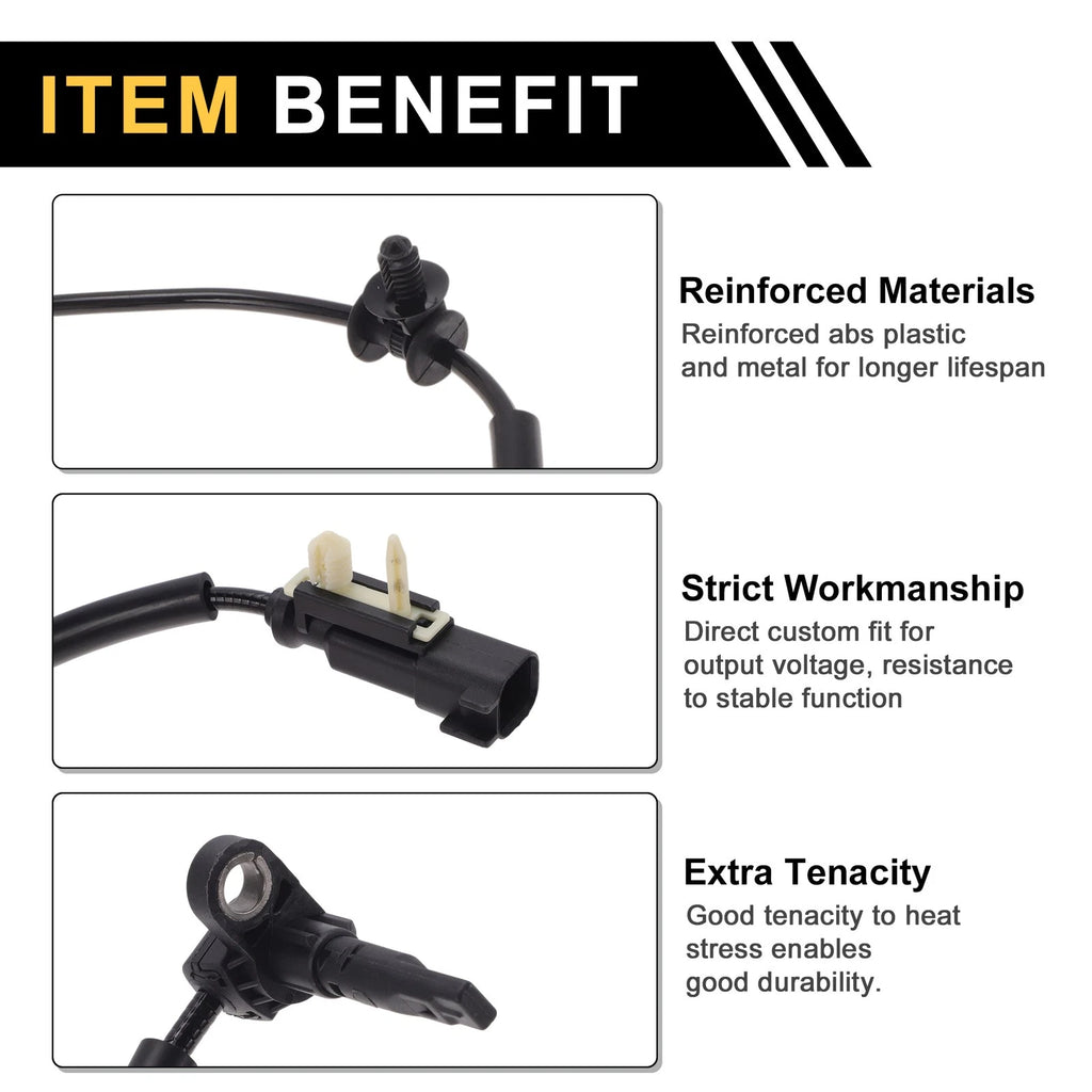 ABS Wheel Speed Sensor No. 84250930 for Buick Envision (2018–2019) Rear Left Right