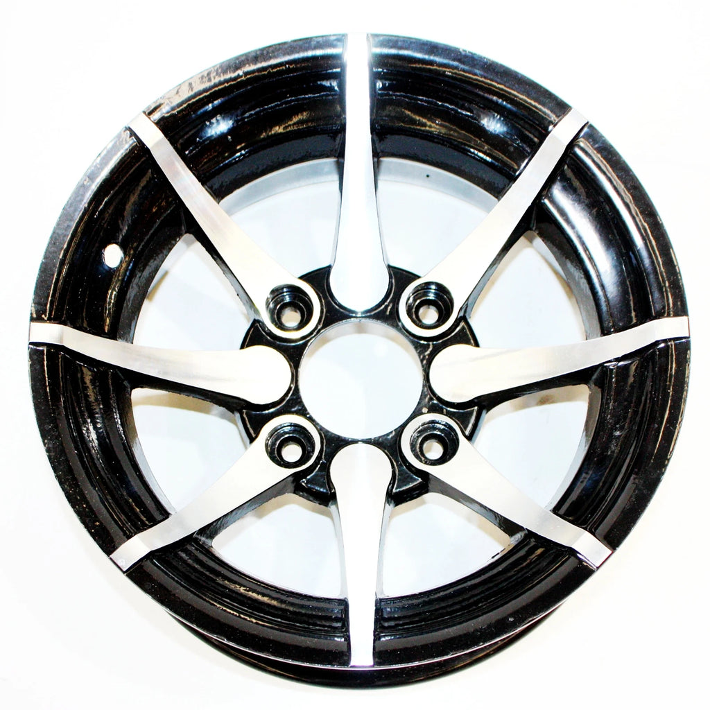Set of 2 Alloy Wheels for Quad Dirt Bike ATV UTV (12")