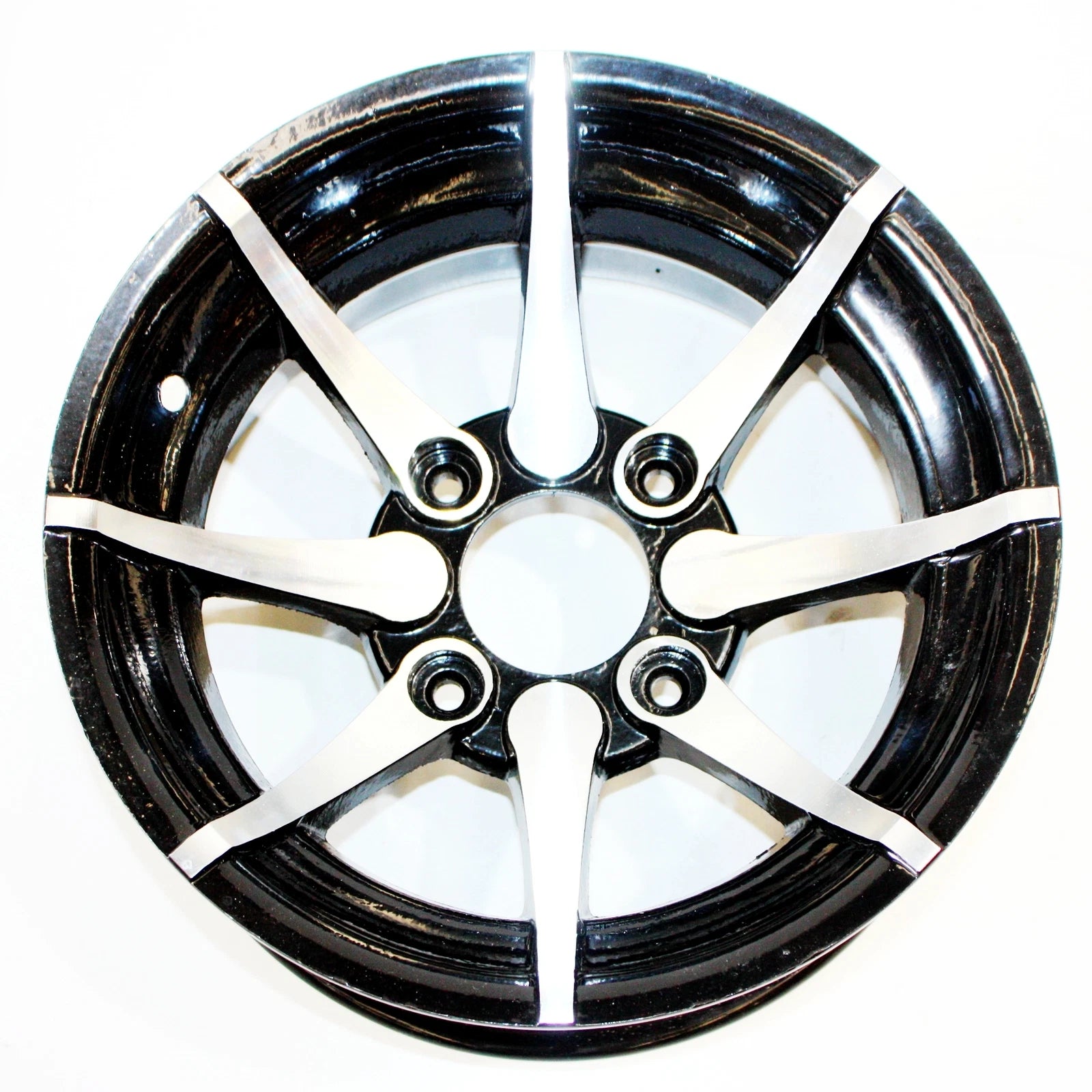 Set of 2 Alloy Wheels for Quad Dirt Bike ATV UTV (12")