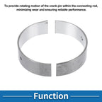 8 Pcs Connecting Rod Bearing Set No.1304175050 for Toyota Tacoma (2003–2023)