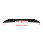 Rear Top Wing Spoiler for Ford Ranger (2019–2023)