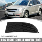 Front Left Fog Light Bumper Grille Cover for Dodge Journey (2011-2020)