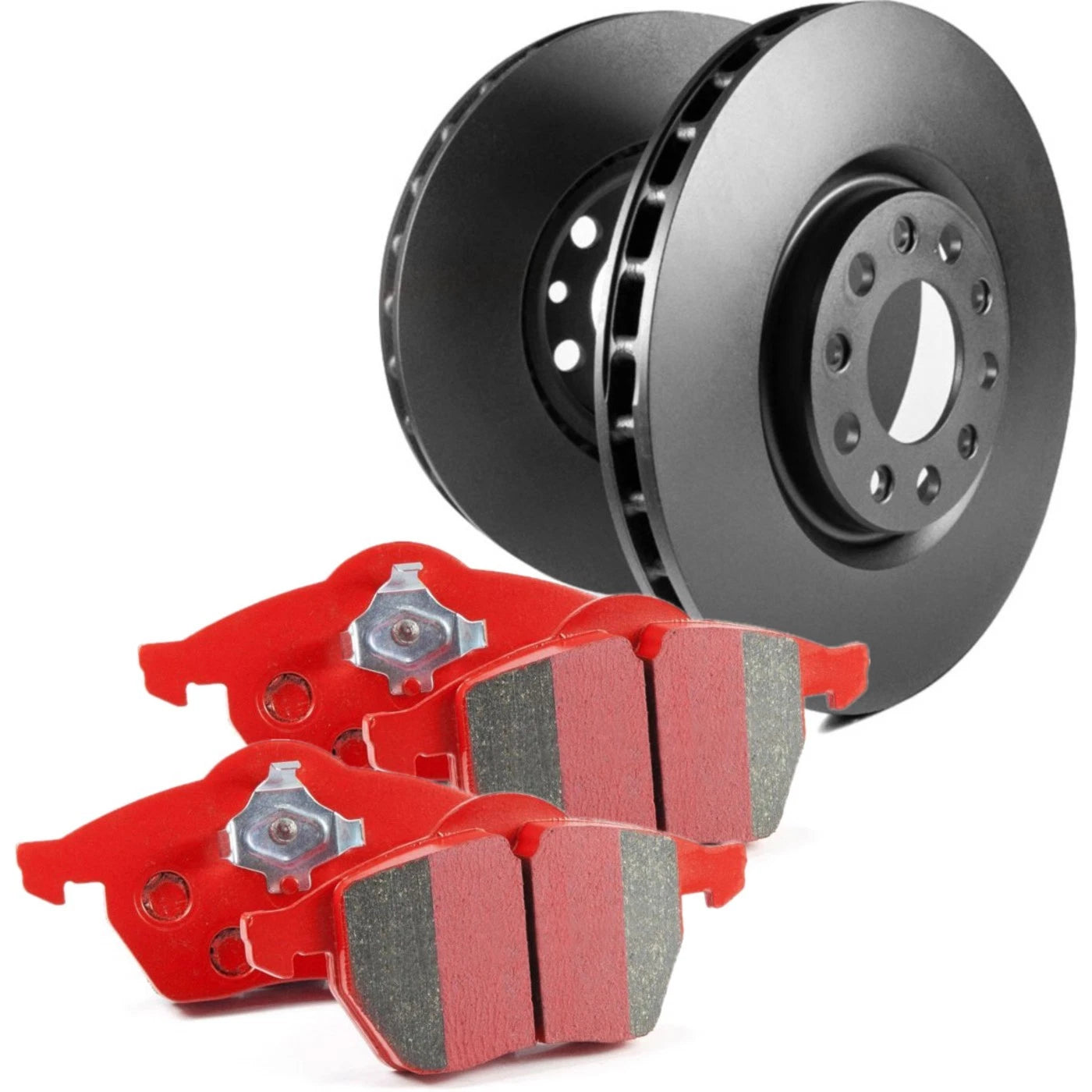 Set of 2 Brake Disc and Pad Kits for Ford Taurus MKT MKX