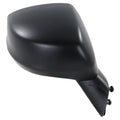 Set of 2 Manual Remote Mirrors for Honda Civic (2012–2013) Black