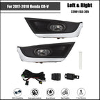 Fog Light Lamp Frame Kit for Honda CR-V (2017–2018)
