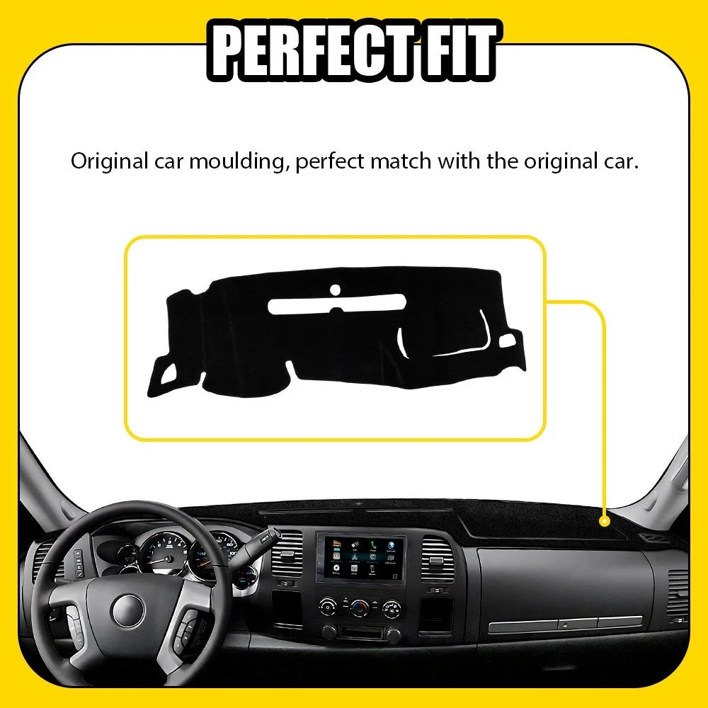 Dash Cover for Chevy Silverado GMC Sierra 1500 (2007â2013)