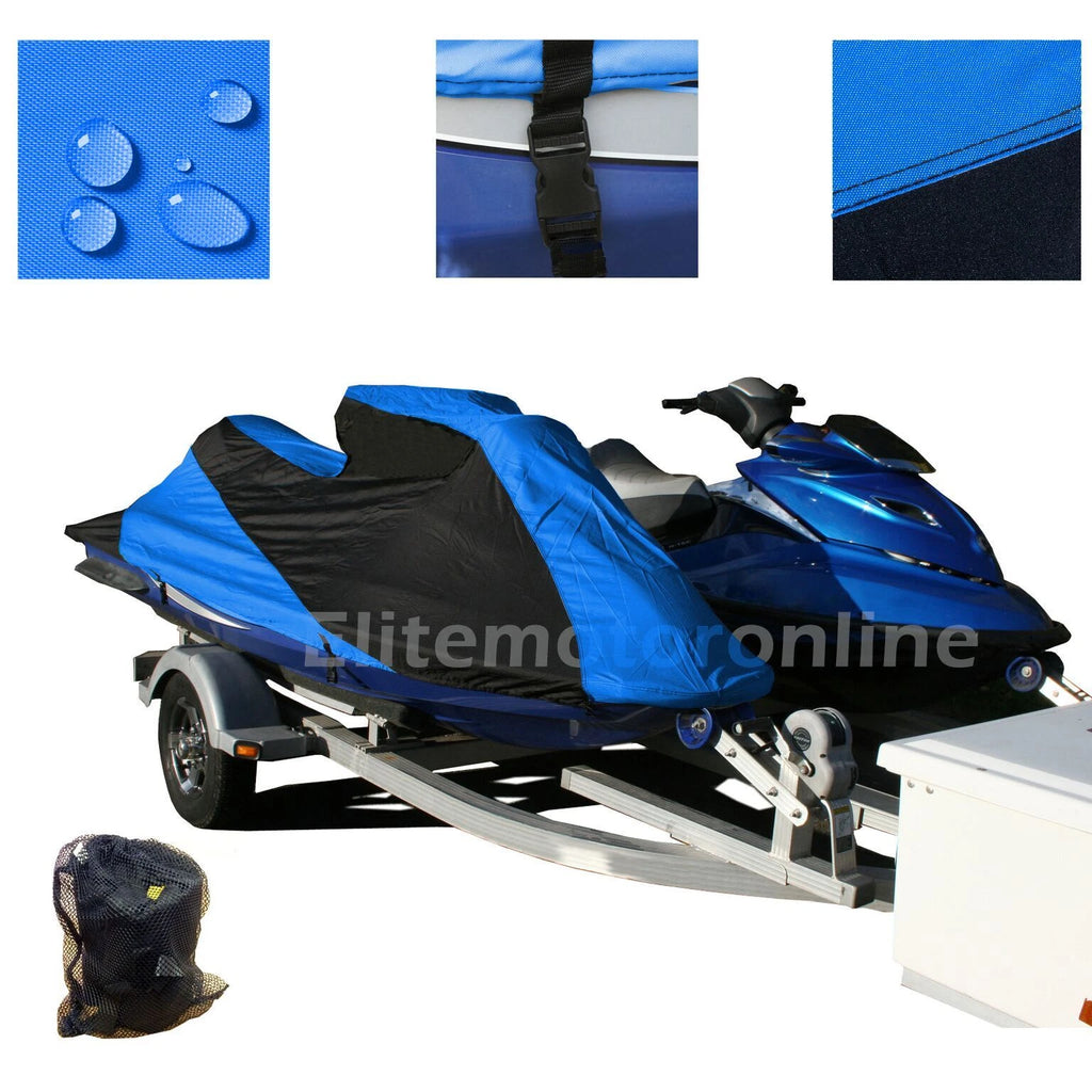 Custom Fit Trailerable Jet Ski Cover for Seadoo GTX (1996–2002)