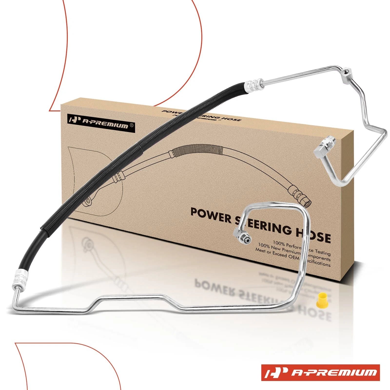 Power Steering Pressure Line Hose for Mercury Ford Contour (1995–2000)