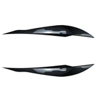 Carbon Black Eyelid Headlight Cover Set for F30 Sedan (2012–2018)