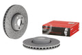 Brembo Front Drilled Disc Brake Rotor 342mm for Mercedes W205 (2015–2021)
