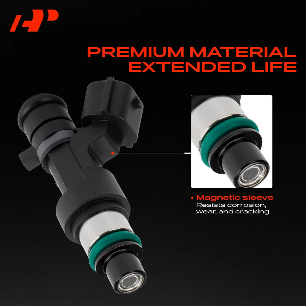 Set of 4 Fuel Injectors for Nissan Altima (2014–2018) Rogue (2015–2020) NV200 (2018–2021)