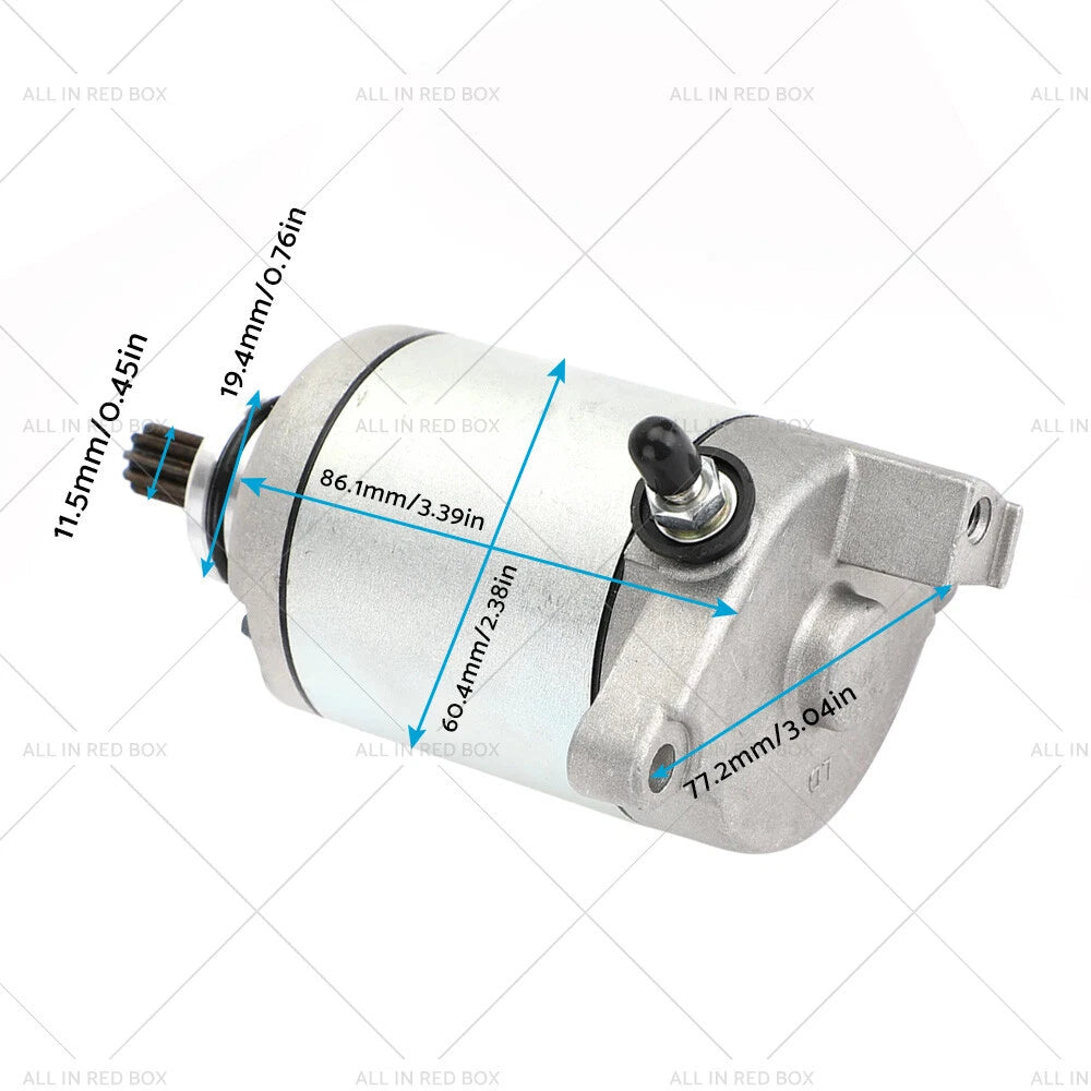 Starter for Piaggio Fly 125 150 200, Vespa LX 125, Liberty 150, X8 X9 200