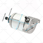 Starter for Piaggio Fly 125 150 200, Vespa LX 125, Liberty 150, X8 X9 200