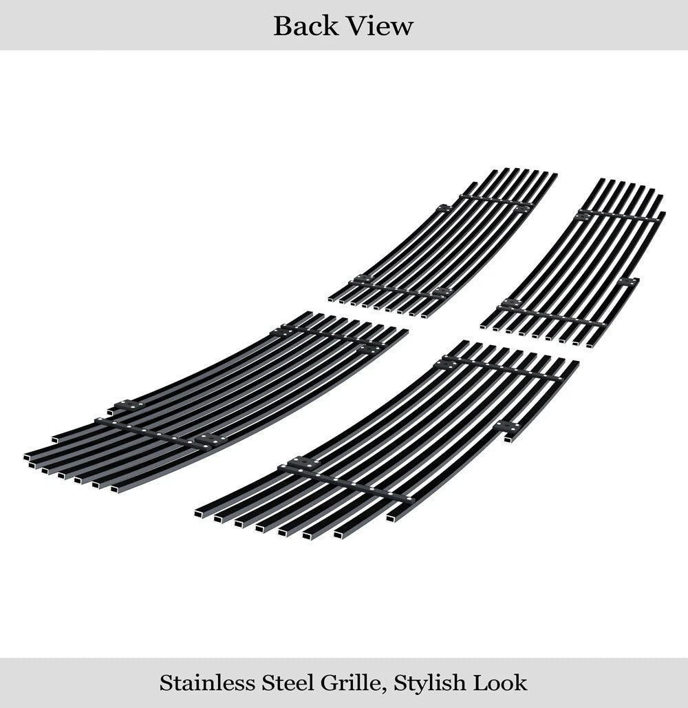 Billet Grille Insert for Dodge Ram (2006-2008) - Black Main Upper