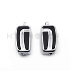 Chrome AirFlow Foot Pegs for Harley Sportster 1200 Iron (1984–2017)