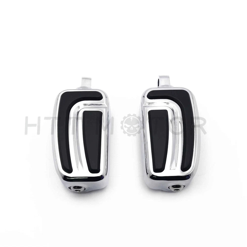 Chrome AirFlow Foot Pegs for Harley Sportster 1200 Iron (1984–2017)