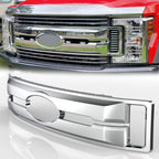 Chrome Grille Overlay for Ford F250 F350 F450 F550 XL (2017–2019)