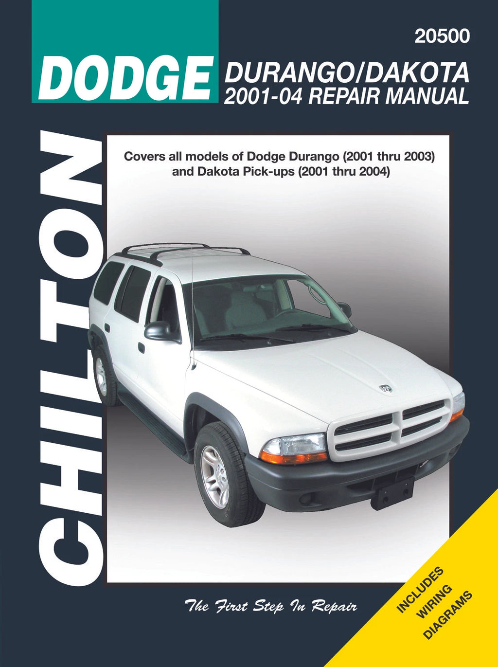 Chilton Shop Manuals for Dodge Durango & Dakota (2001-2004)