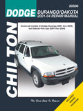 Chilton Shop Manuals for Dodge Durango & Dakota (2001-2004)