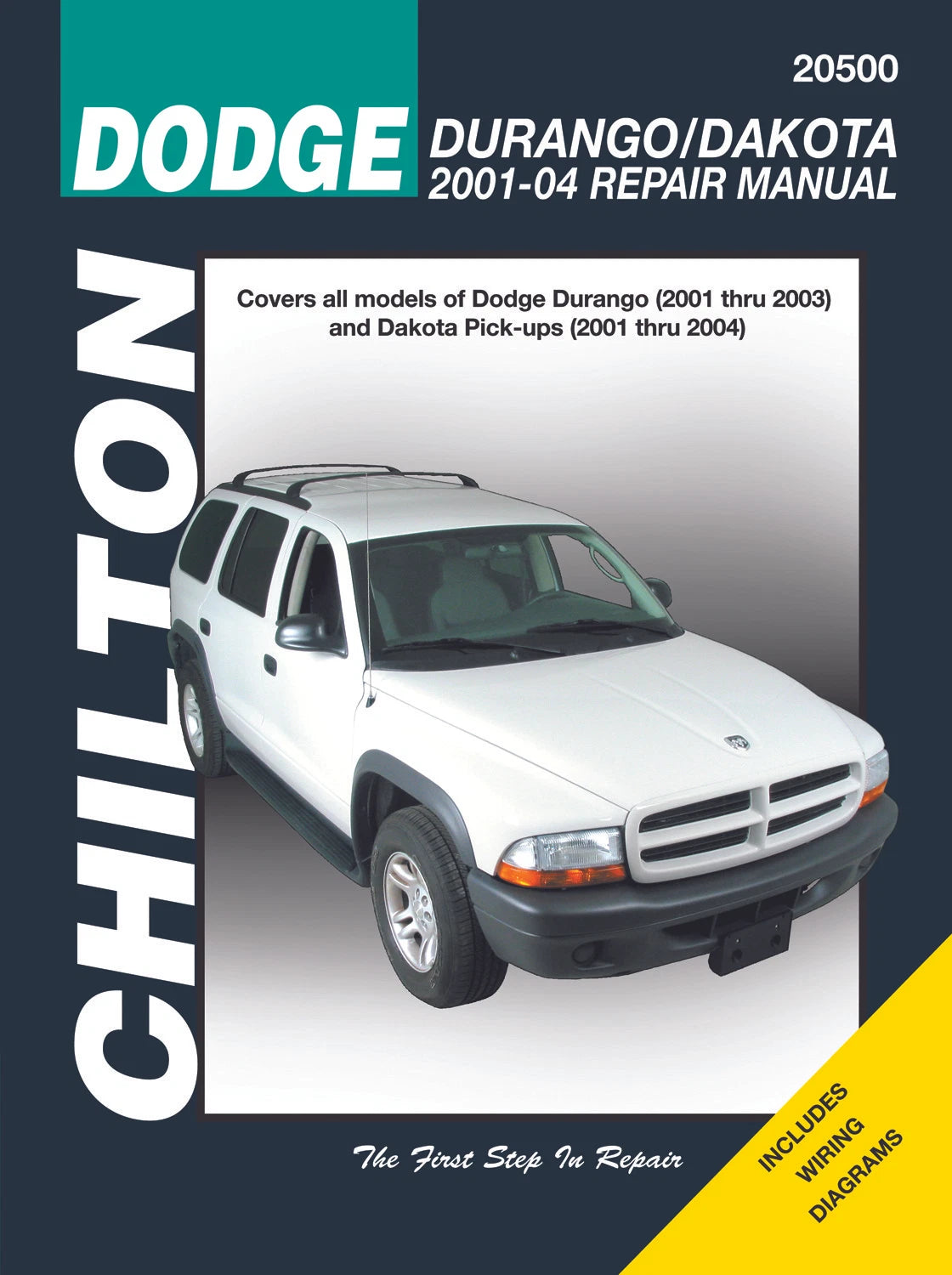 Chilton Shop Manuals for Dodge Durango & Dakota (2001-2004)