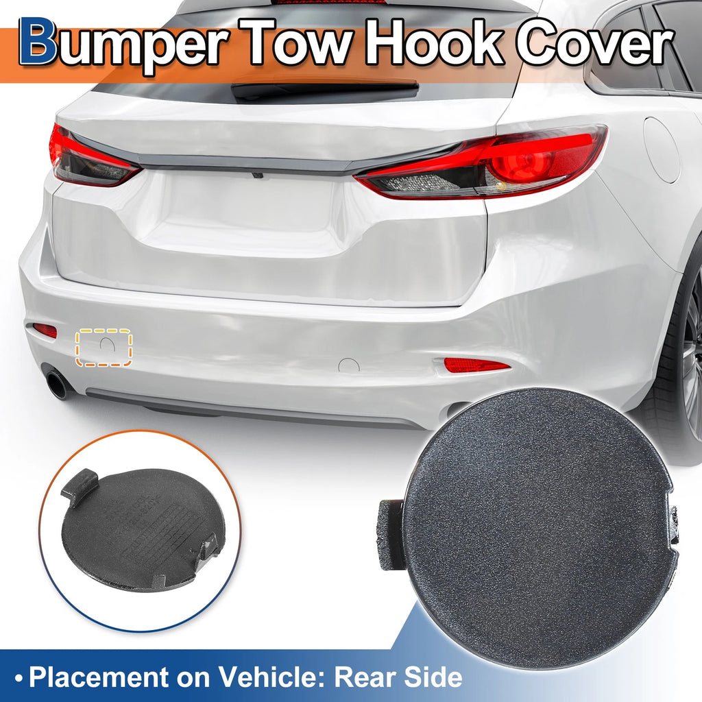 Rear Left Tow Hook Cover for Mazda 6 Atenza (2018–2021) Meteor Gray