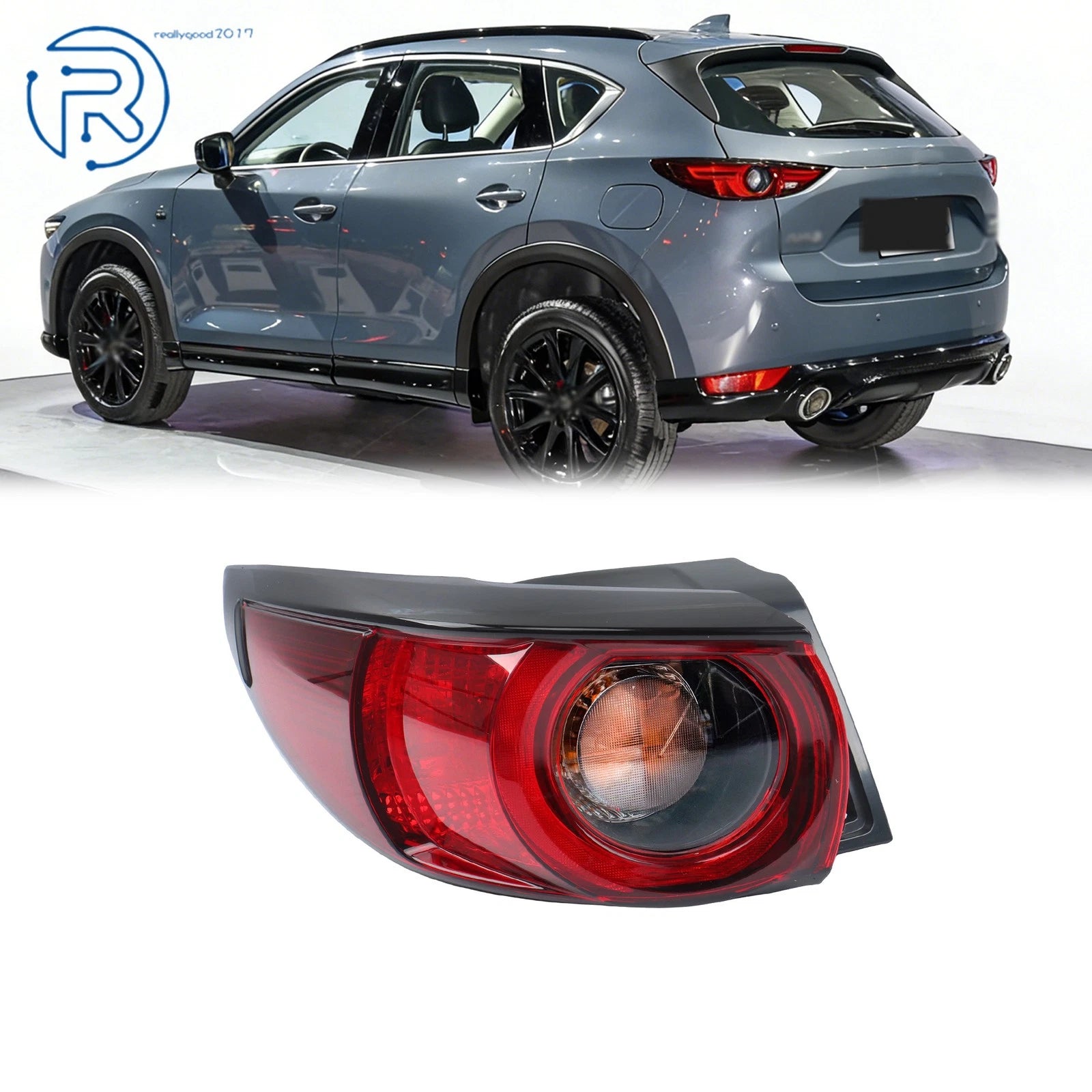 Left Driver Side Outer Rear Tail Light for Mazda CX-5 (2017–2021)