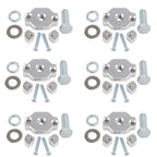 6 Pack Aluminum Quick Attach Accessory Anchor Mount Kit for CFMoto ATVs UTVs
