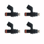 Set of 4 Fuel Injectors 49033-0015 for Kawasaki Ninja ZX6R (2007–2012)