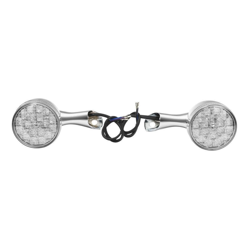 Front Turn Signal Lights for Harley Sportster 48 XL1200X (2016–2022) Chrome