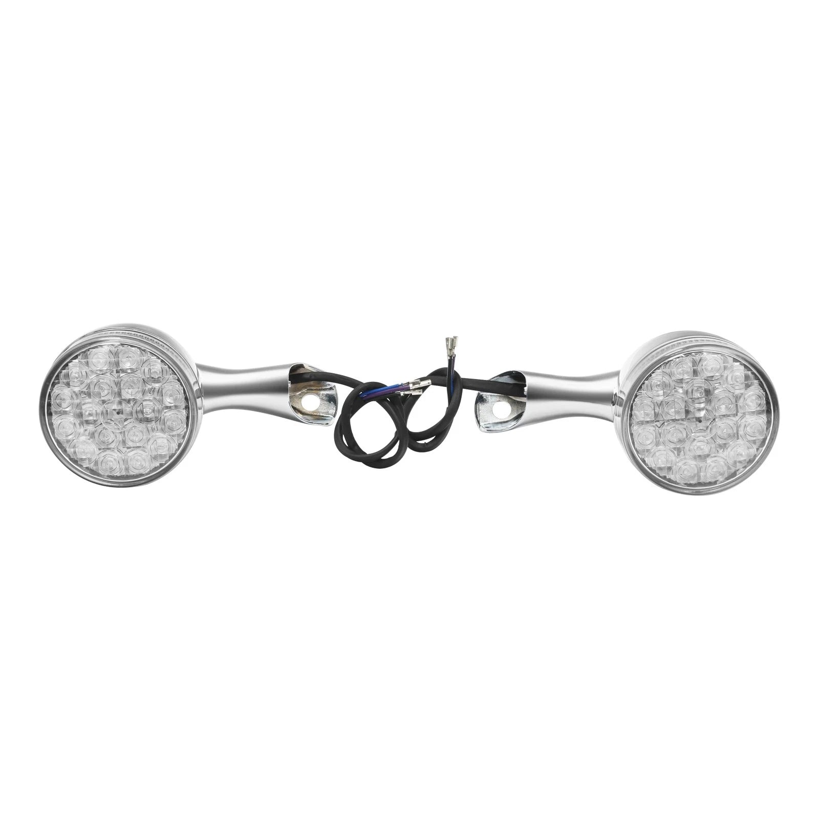 Front Turn Signal Lights for Harley Sportster 48 XL1200X (2016–2022) Chrome