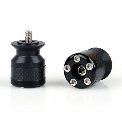 CNC Carbon Fiber 8mm Swingarm Sliders Spools for Universal Motorcycle