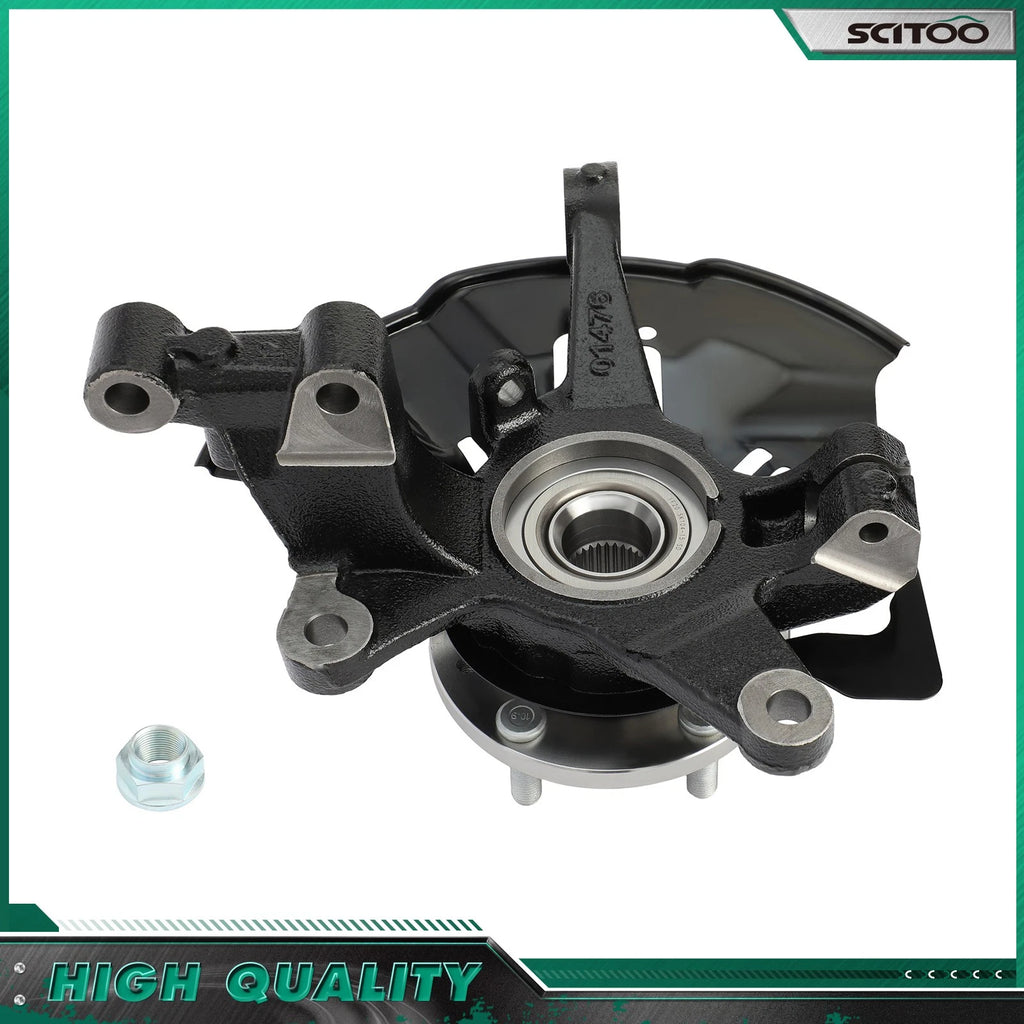 Front Right Wheel Hub and Bearing Knuckle Assembly for Mazda CX-9 (2007–2015)