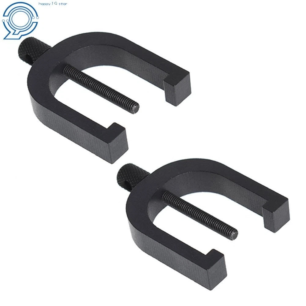 Set of 2 Hardened Steel 90 Degree Angle V-Block and Clamp 1-5/8" x 1-1/4"