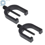 Set of 2 Hardened Steel 90 Degree Angle V-Block and Clamp 1-5/8" x 1-1/4"