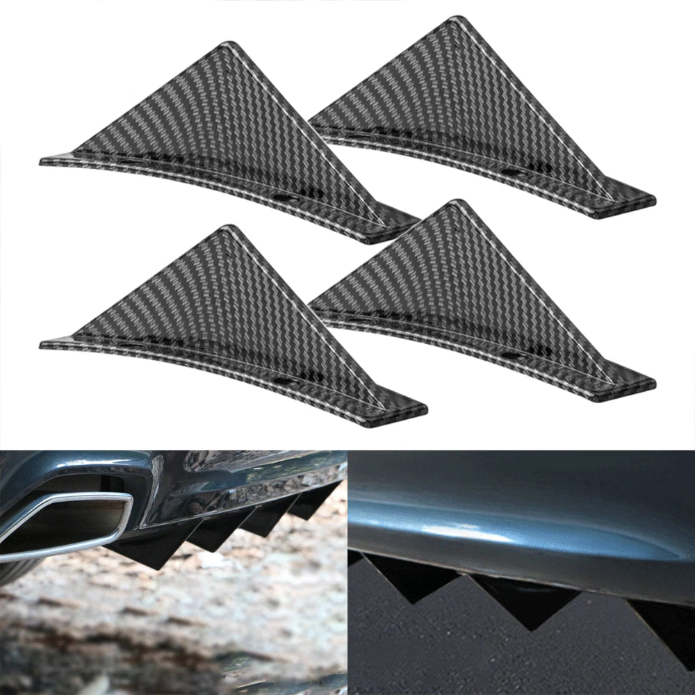 Carbon Fiber Rear Bumper Diffuser for Ford Mustang GT