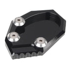 Kickstand Pad for Kawasaki VERSYS 650 KLX250 (2010-2014) Black