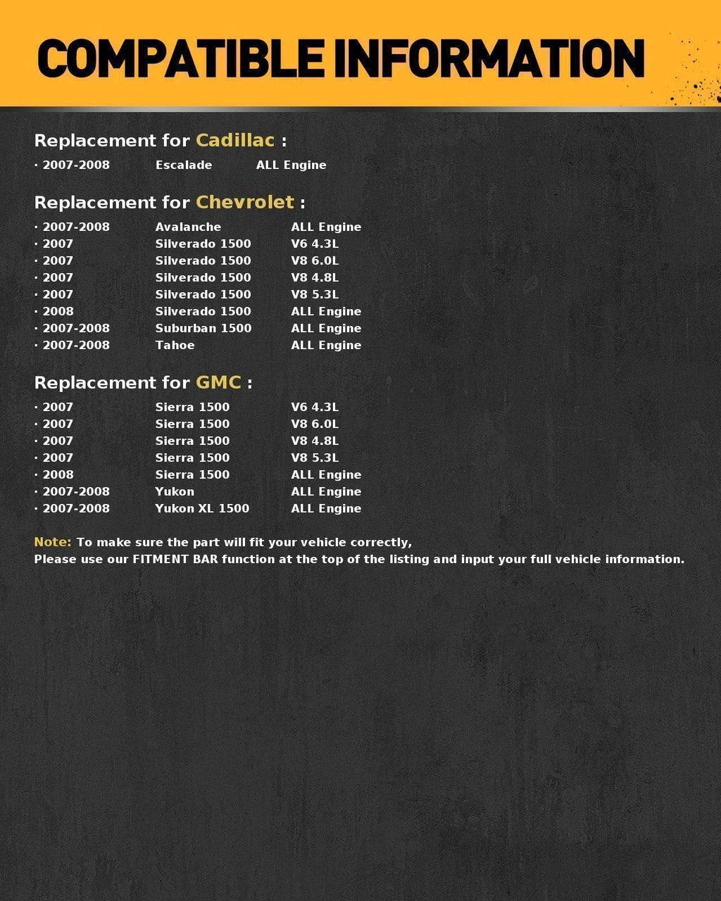 Brake Master Cylinder with Reservoir and Sensor for 2008–2013 Chevrolet Silverado 1500