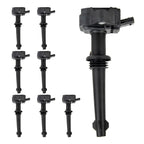 8pc Ignition Coils for Land Rover Range Rover Jaguar XF XJ XK XKR (2000–2012)